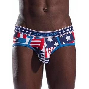 NEW COCKSOX men's contour pouch sports brief in freedom